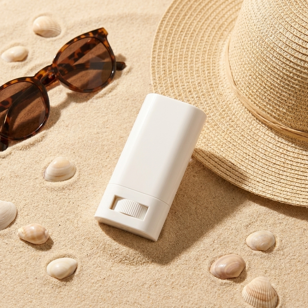 סטיק הגנה סנטלה SPF50+ — סטיילינג חופי קיצי